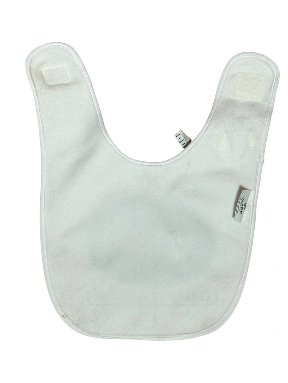 White Baby Bib 